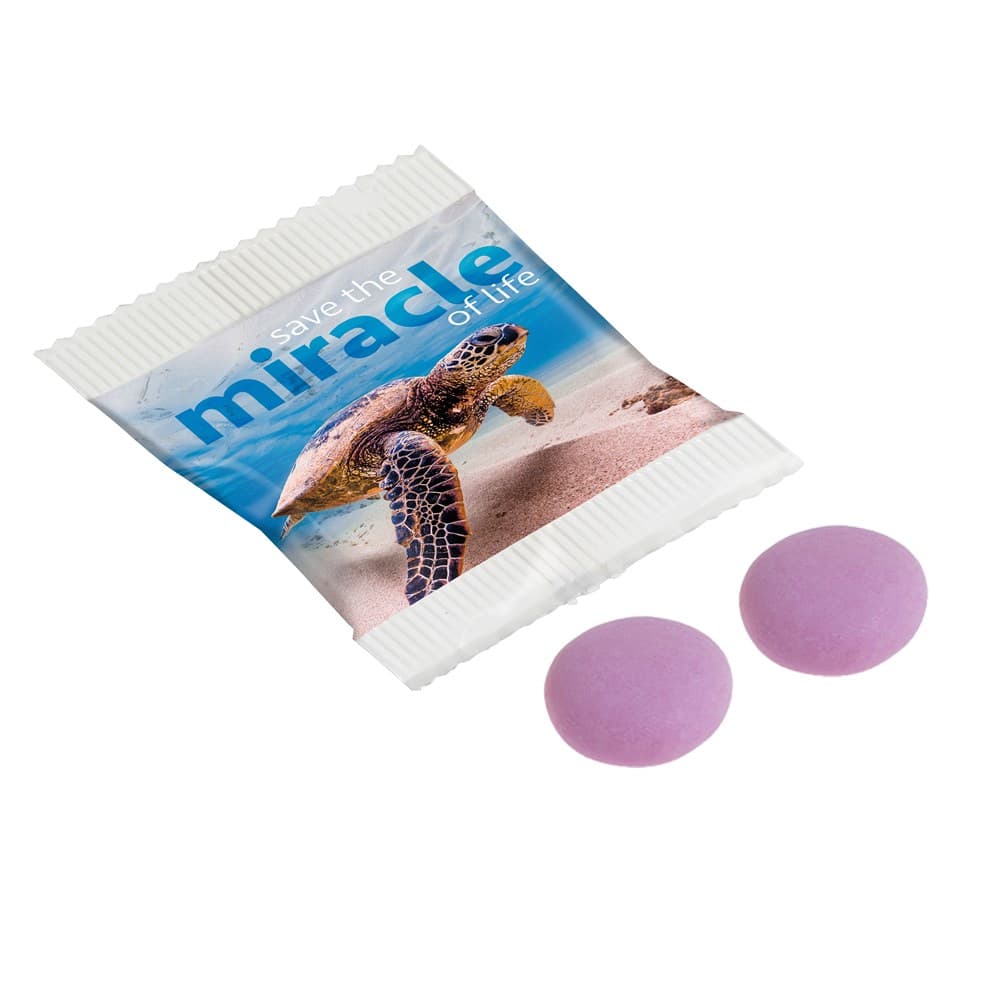 Papieren zakje Mentos