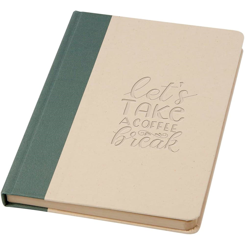 Liliana A5 notitieboek met harde kaft gemaakt van suikerrietpapier