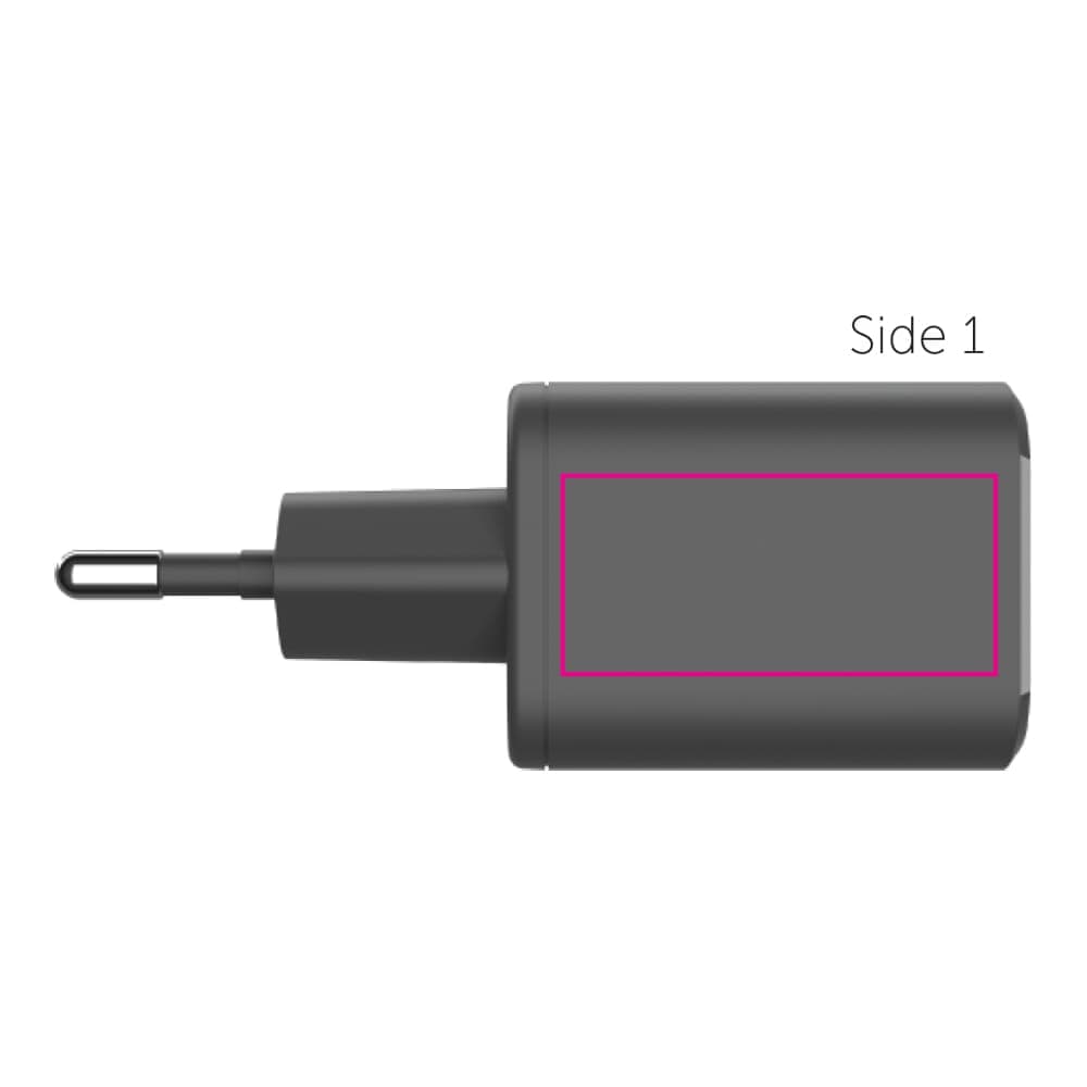 2WC30 I Fresh 'n Rebel Mini Charger USB-C + A PD // 30W Pastel rose