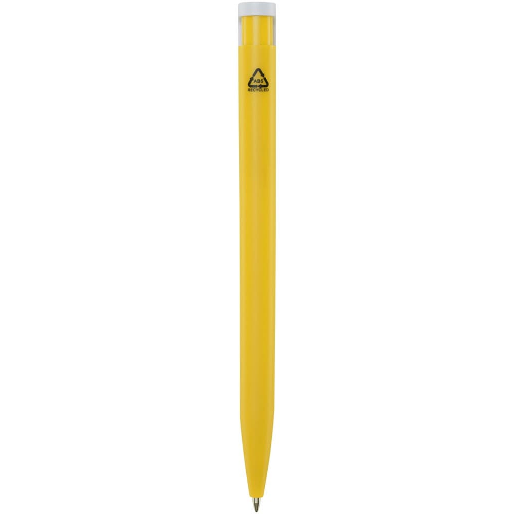 Unix balpen van gerecycled plastic (blauwe inkt)