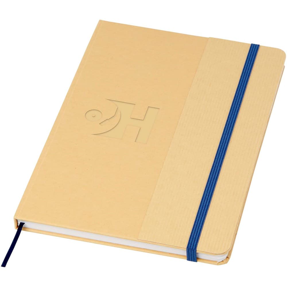 Nelida A5 notitieboek met harde kaft van gerecycled karton