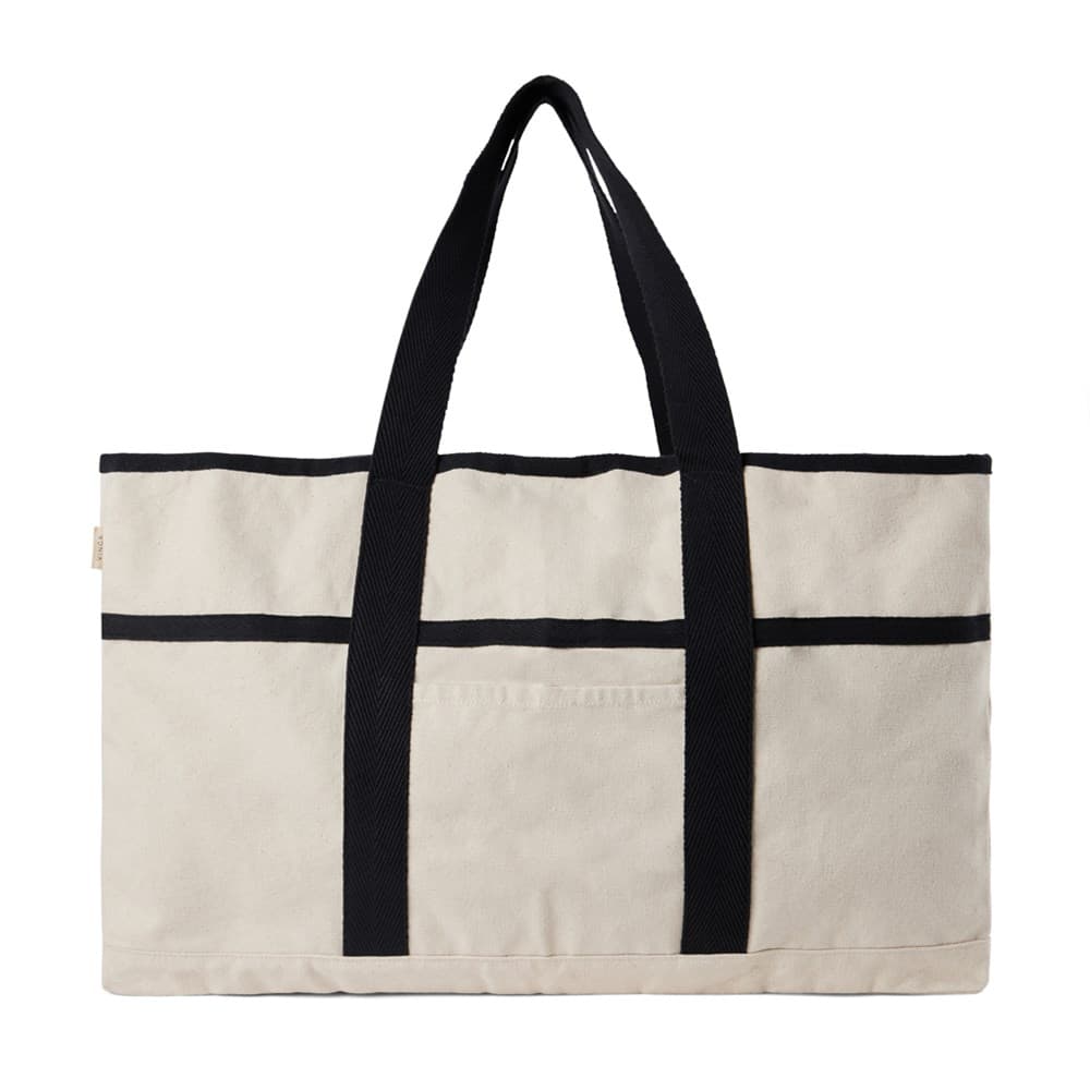 VINGA Volonne AWARE™ recycled canvas strandtas