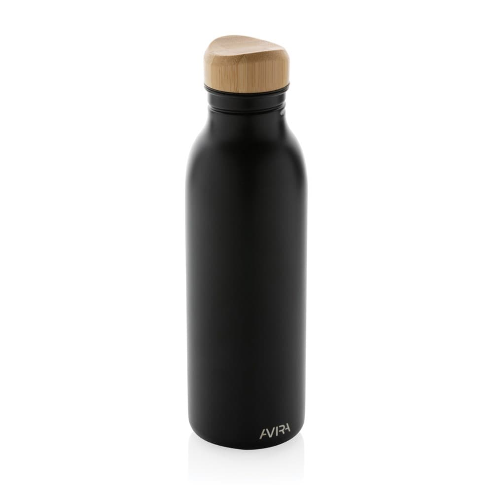 Avira Alcor RCS gerecycled RVS enkelwandige waterfles 600ML Avira Alcor RCS gerecycled RVS enkelwandige waterfles 600ML