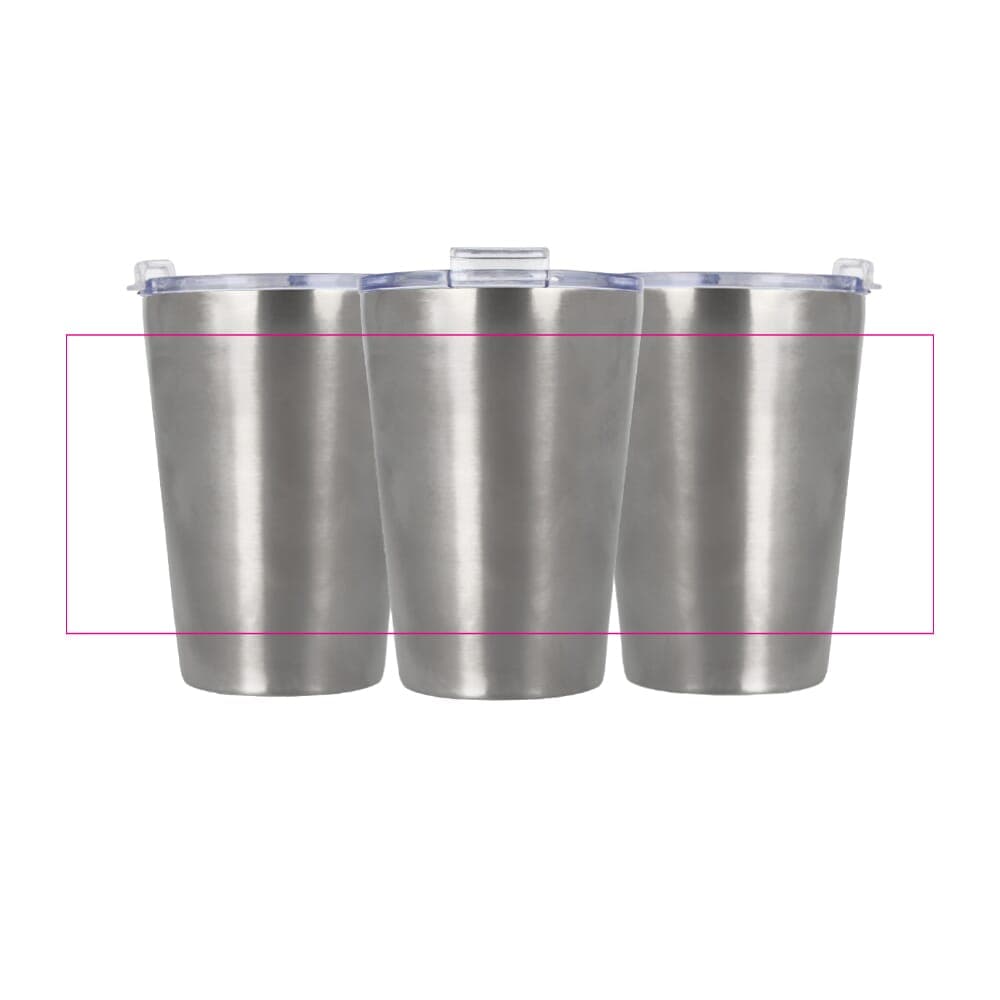 T-ceramic thermo beker Murray met deksel 300ml Wit