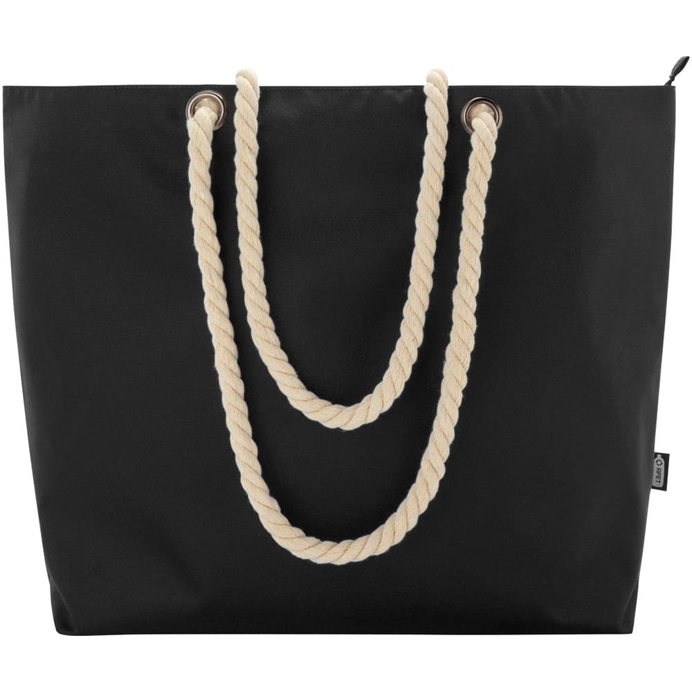 Panama GRS gerecyclede strandkoeltas met koordhandvatten 23L