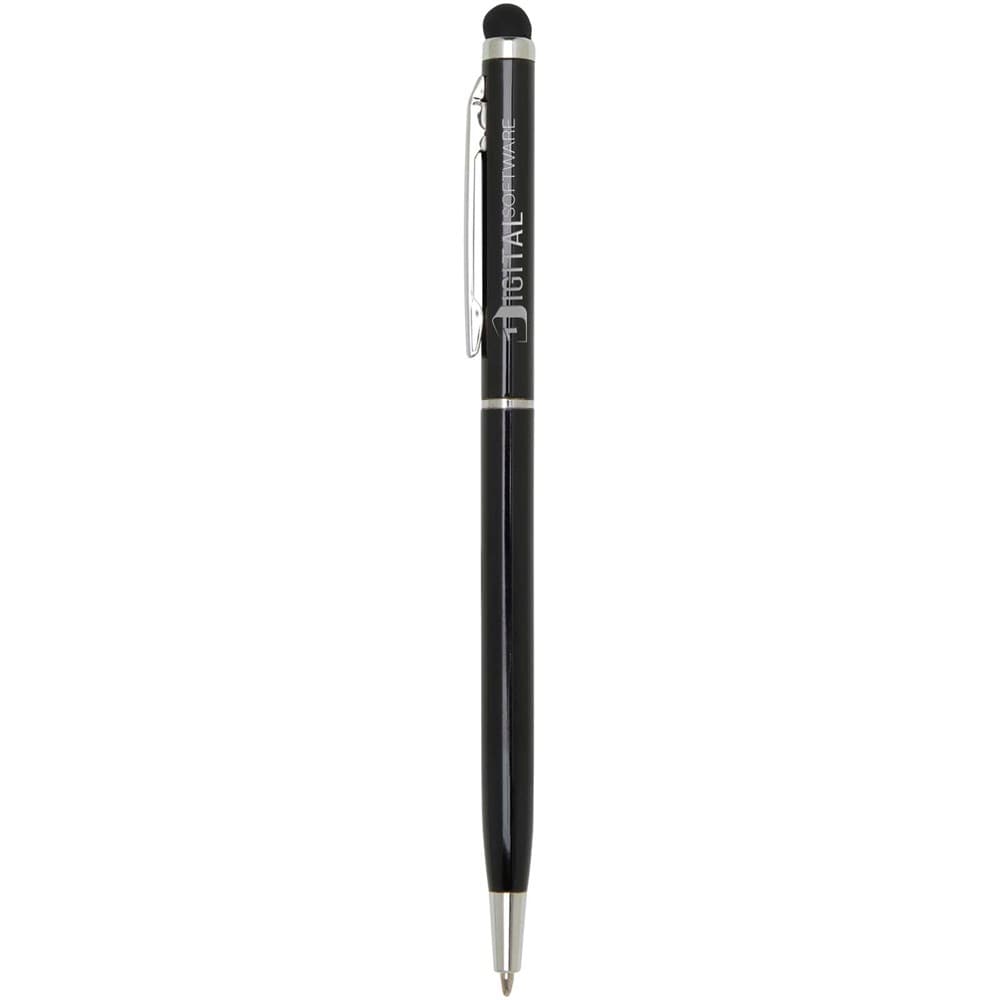 Ore aluminium balpen met stylus (blauwe inkt)