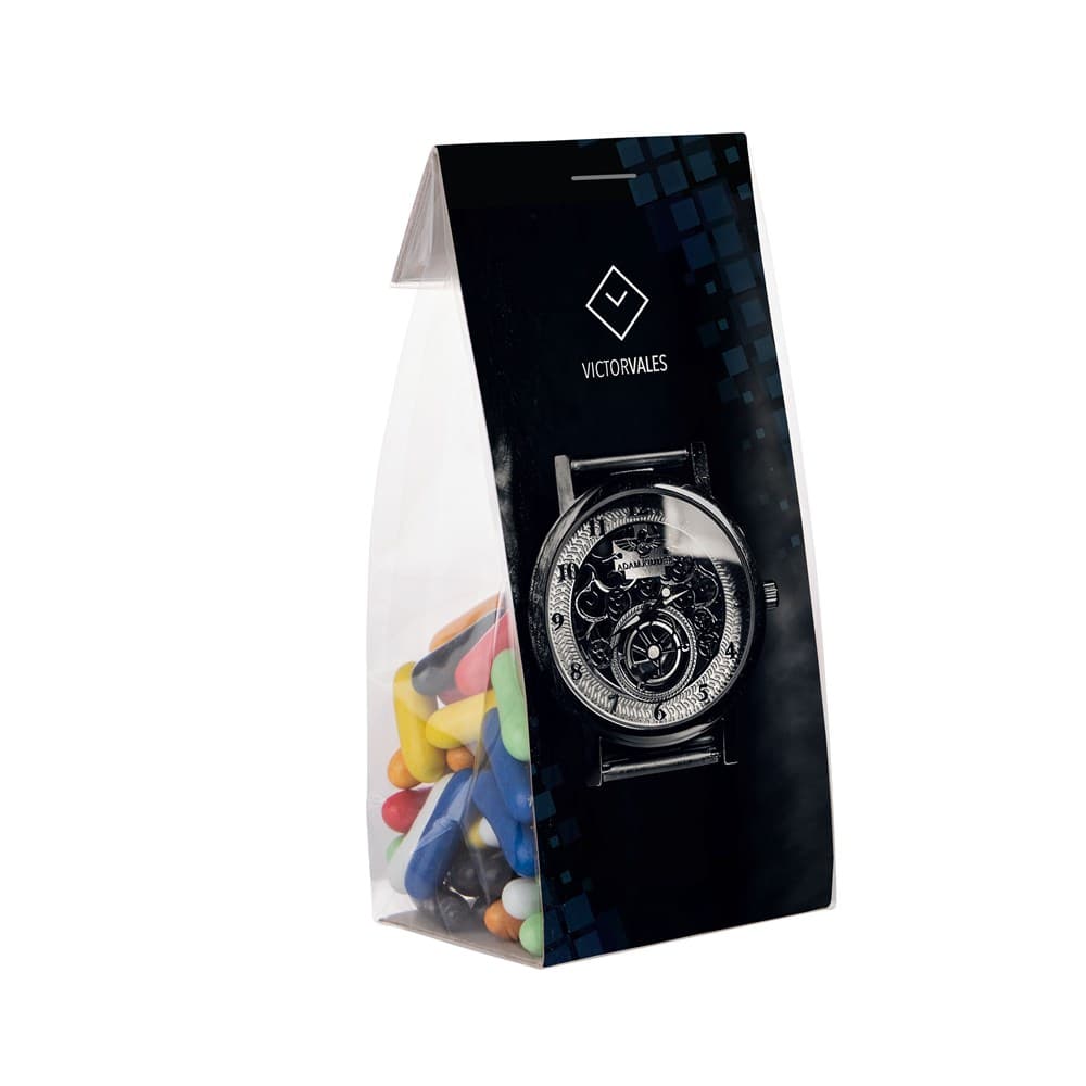 Blokzakje kaart 150 gram snoep