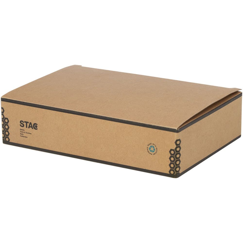 Spike 24-delige gereedschapsset van RCS gerecycled plastic met kurkzakje