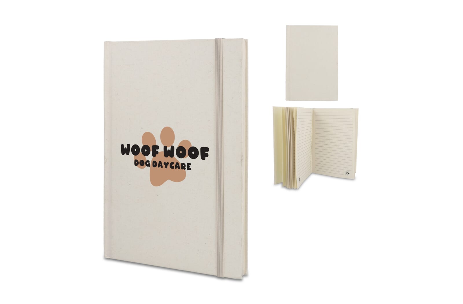 Notitieboek melkkarton A5 Ecru