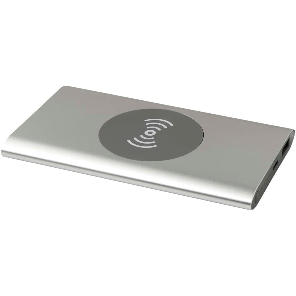 Juice type-C draadloze powerbank van 4000 mAh van gerecycled aluminium