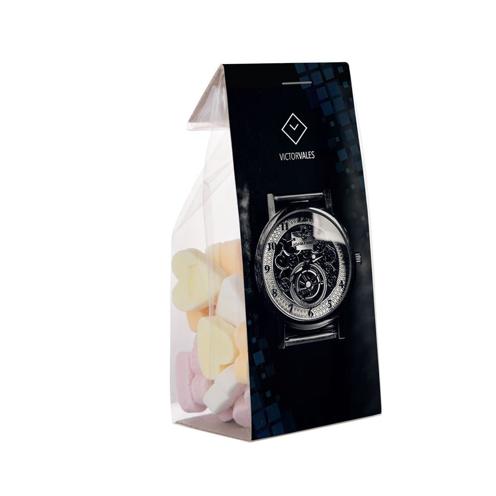 Blokzakje kaart 100 gram snoep