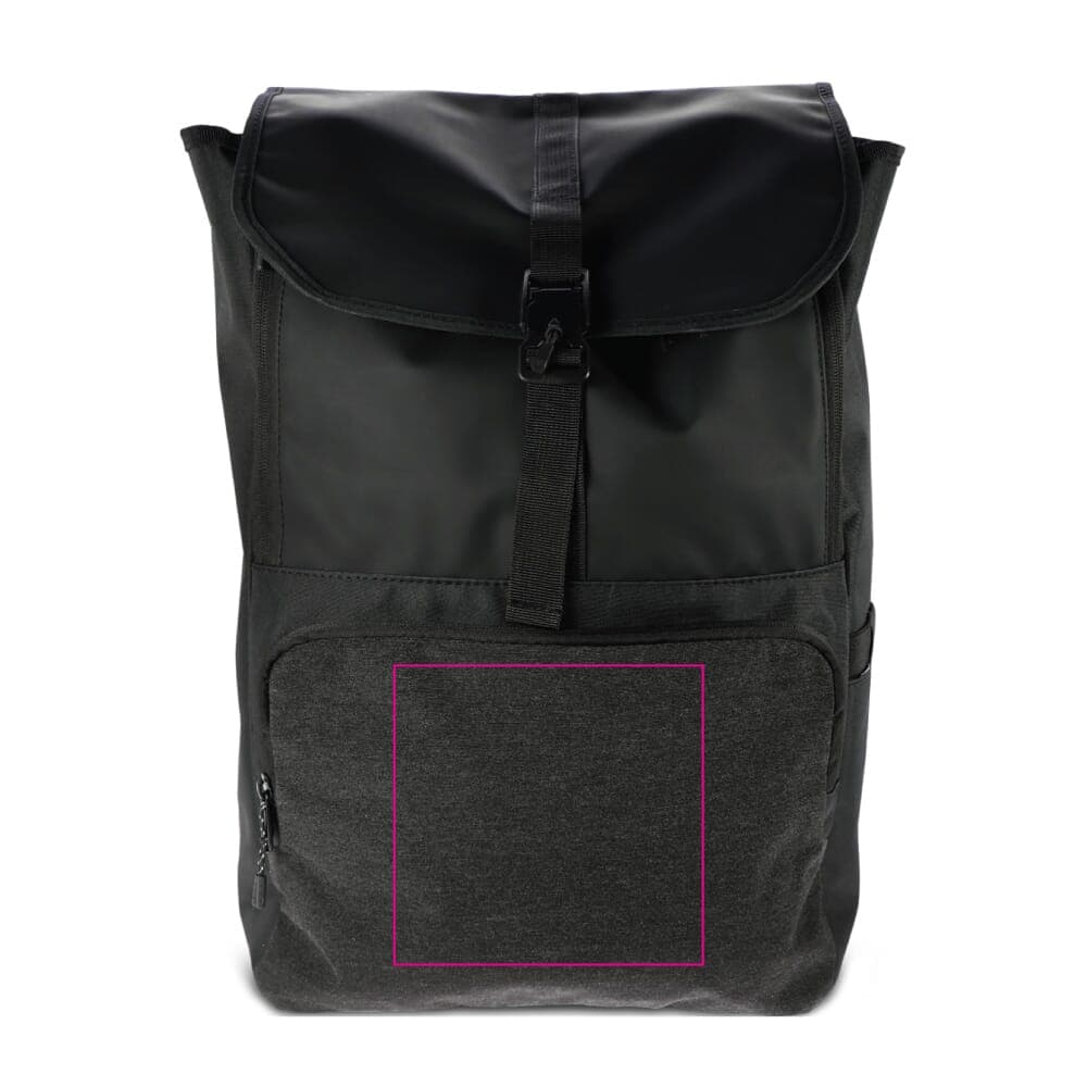 Laptop rugzak Liam RPET 20L Zwart