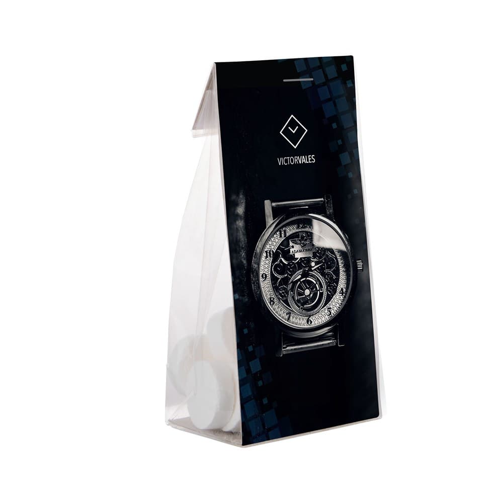 Blokzakje kaart 100 gram snoep