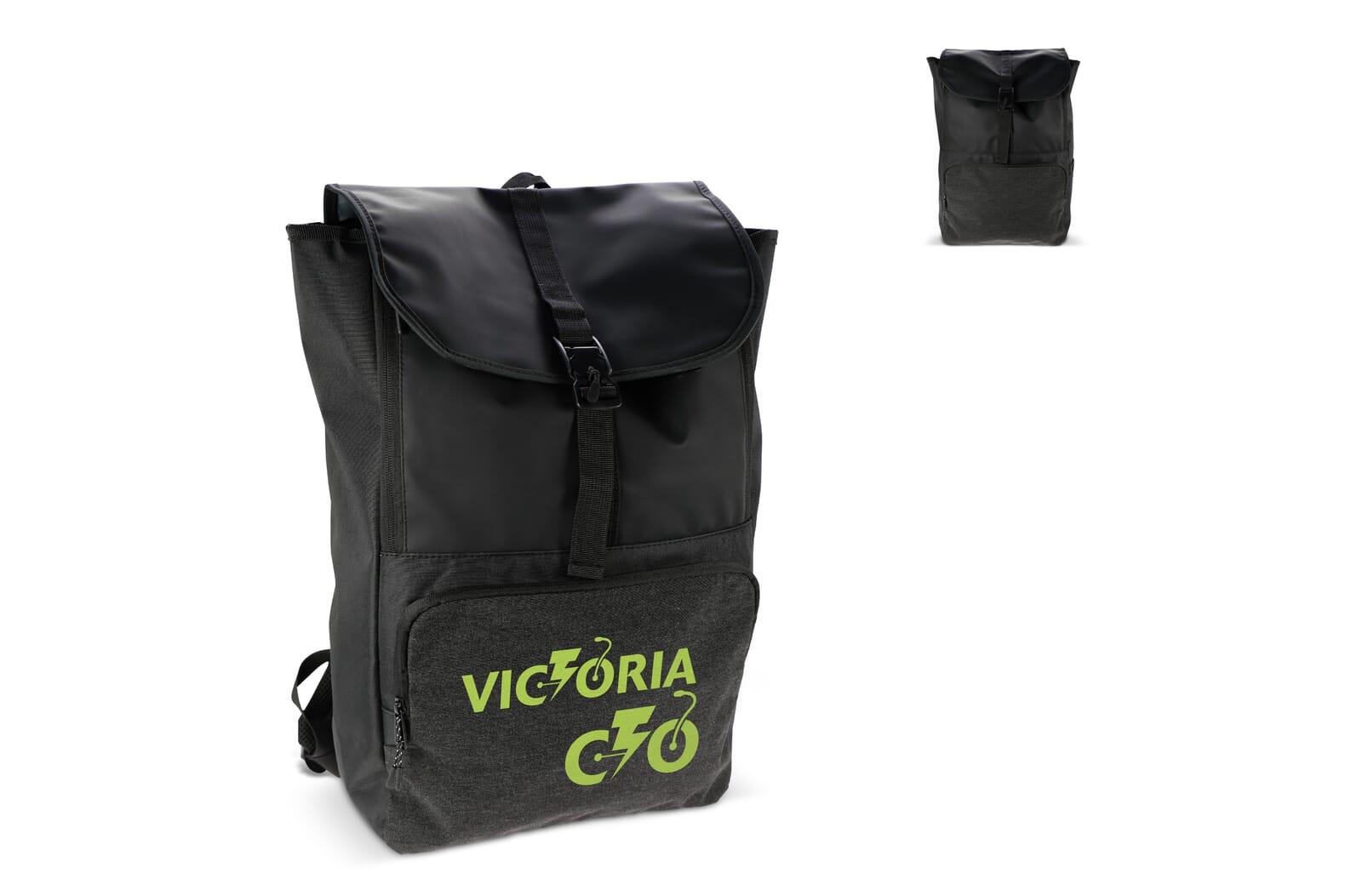 Laptop rugzak Liam RPET 20L Zwart