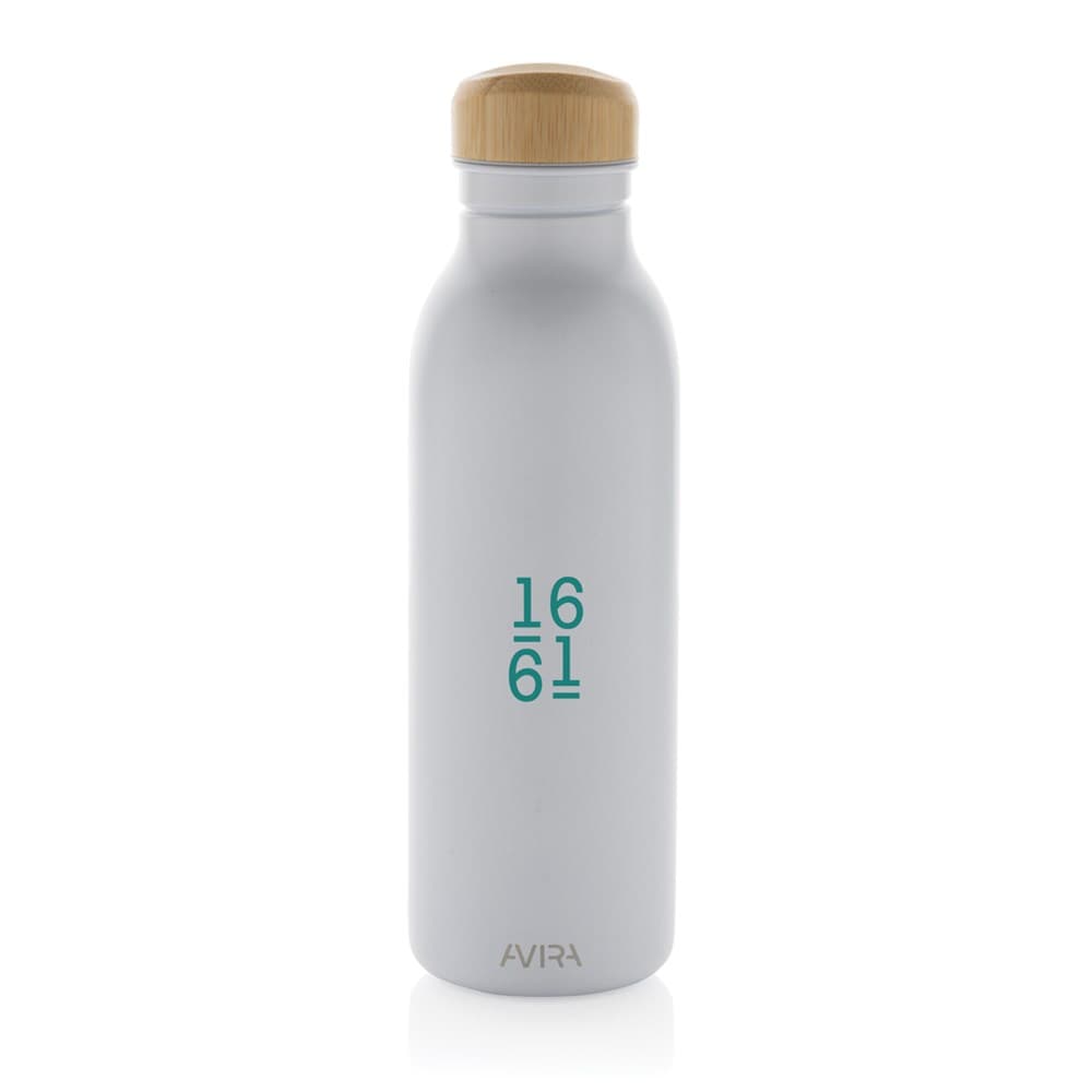 Avira Alcor RCS gerecycled RVS enkelwandige waterfles 600ML Avira Alcor RCS gerecycled RVS enkelwandige waterfles 600ML