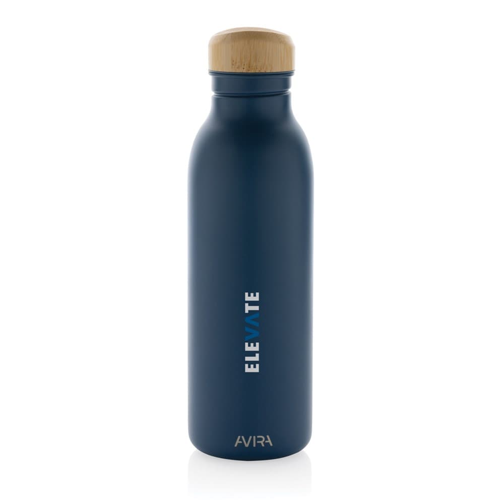 Avira Alcor RCS gerecycled RVS enkelwandige waterfles 600ML Avira Alcor RCS gerecycled RVS enkelwandige waterfles 600ML