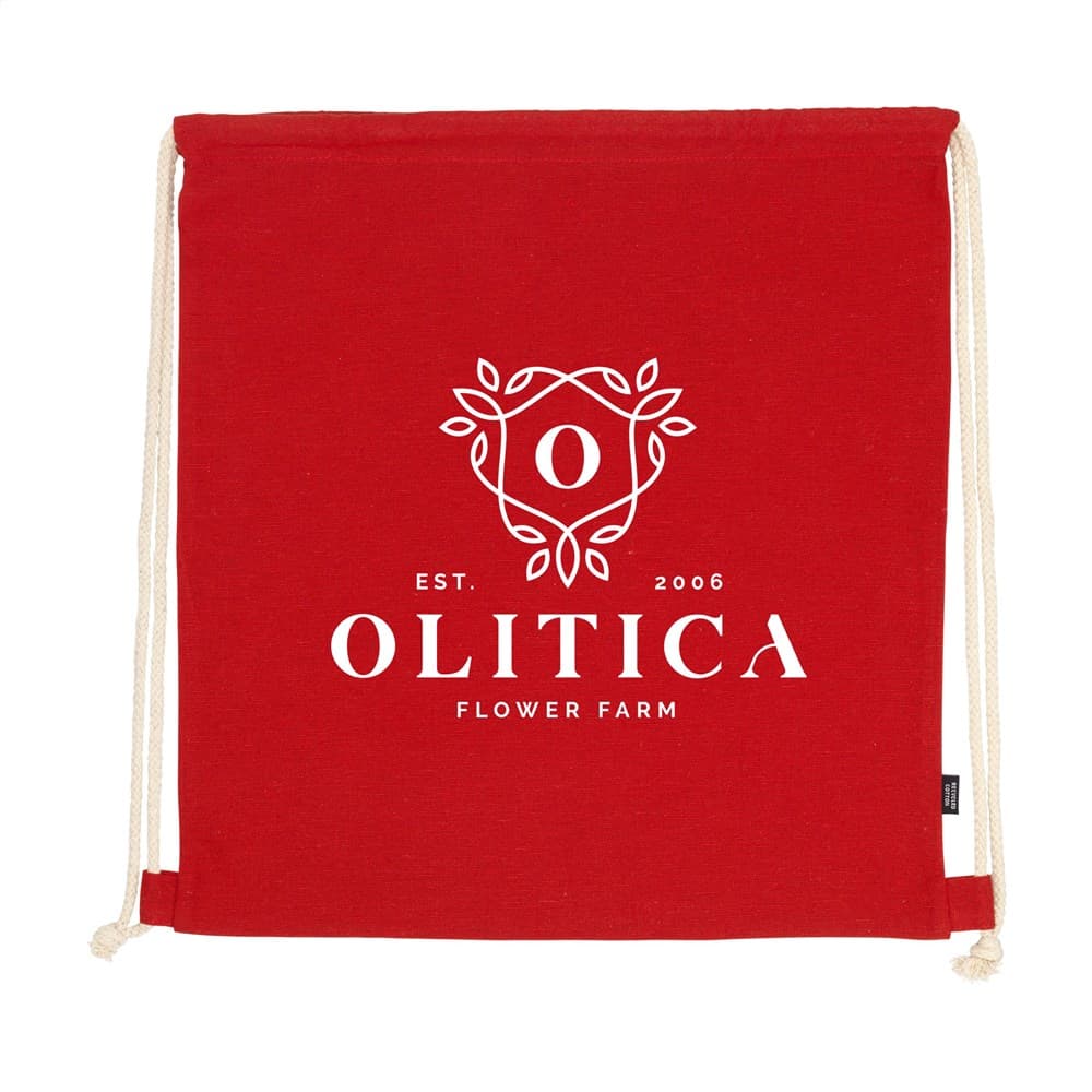 PromoColour GRS Recycled Cotton Backpack (150 g/m²)