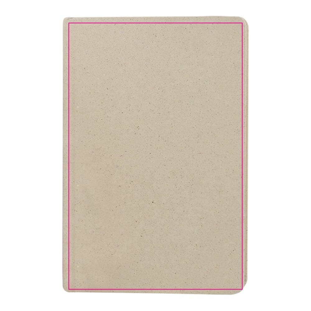 Notitieboek grasfragment papier A5 Ecru