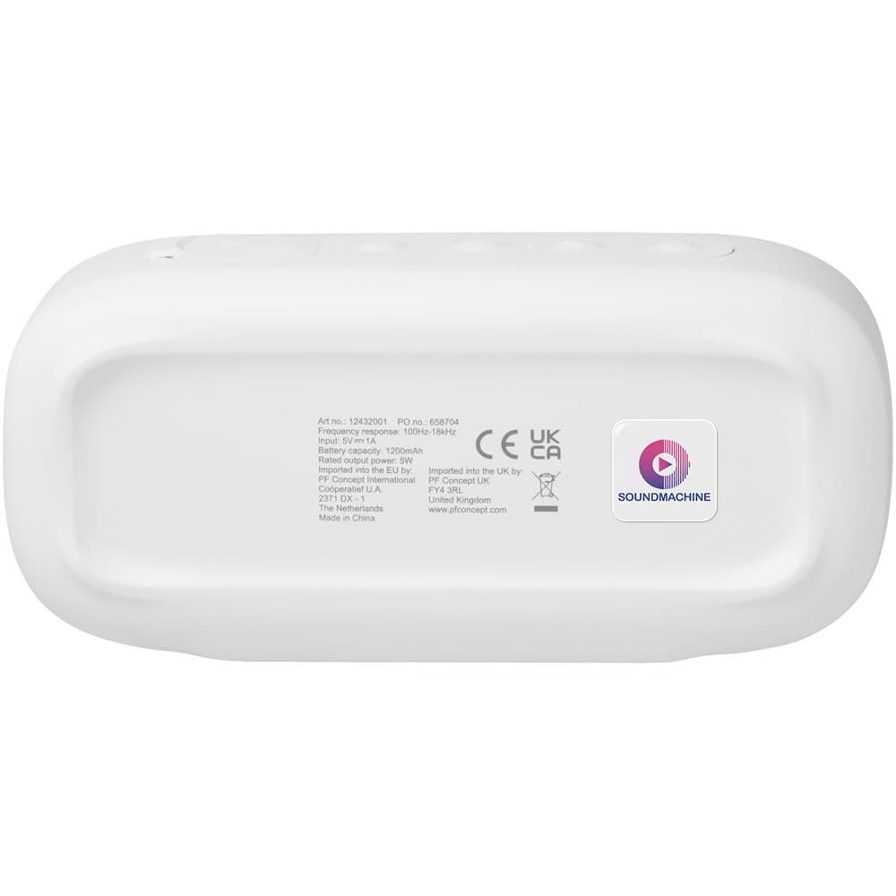 Stark 2.0 5 W gerecycled plastic IPX5 Bluetooth® speaker