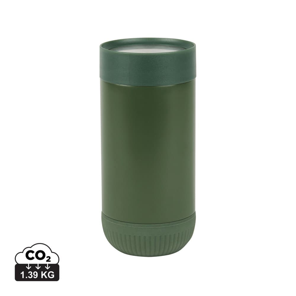 VINGA Erie RCS recycled RVS push mug 350 ML VINGA Erie RCS recycled RVS push mug 350 ML