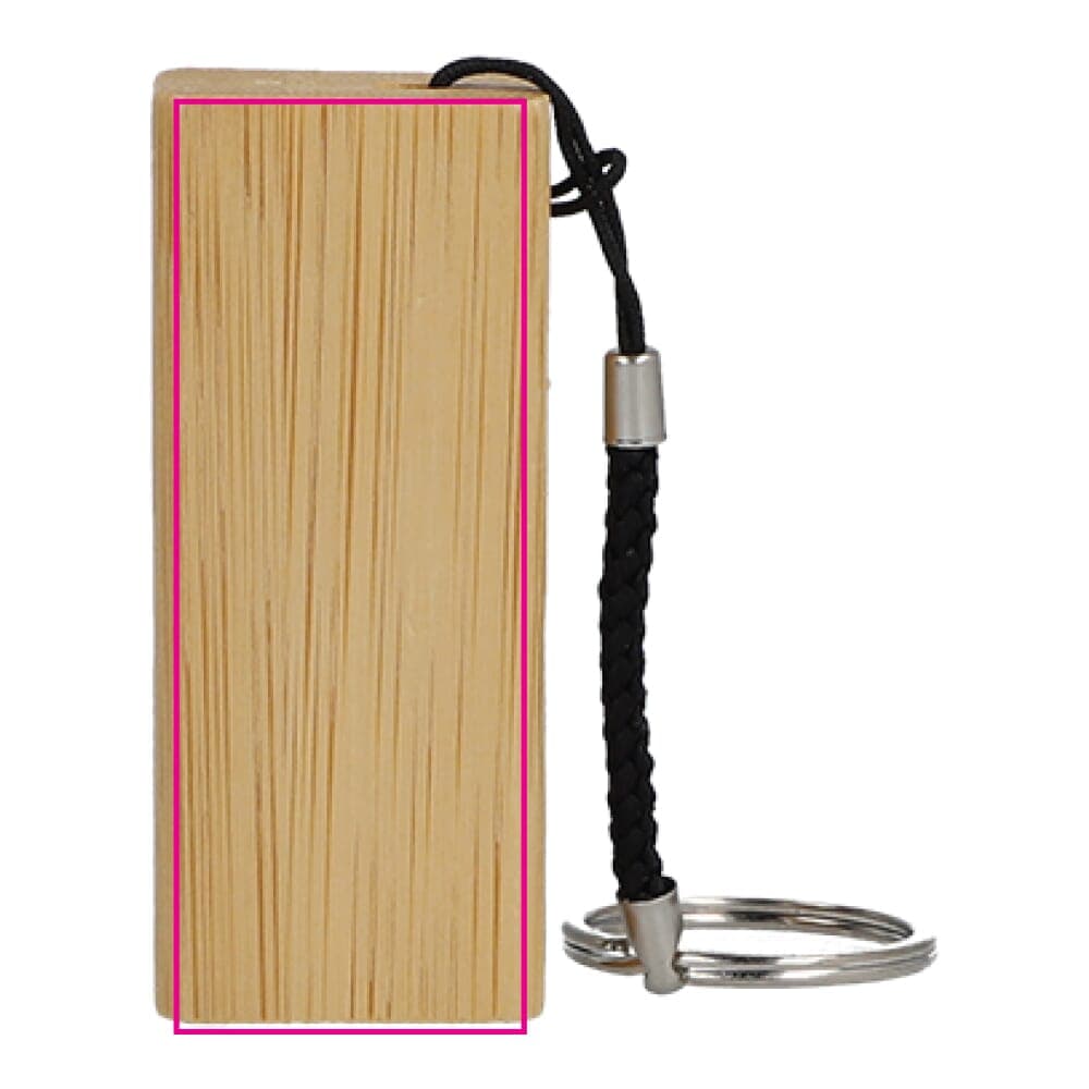Bamboe telefoonhouder sleutelhanger Natuur