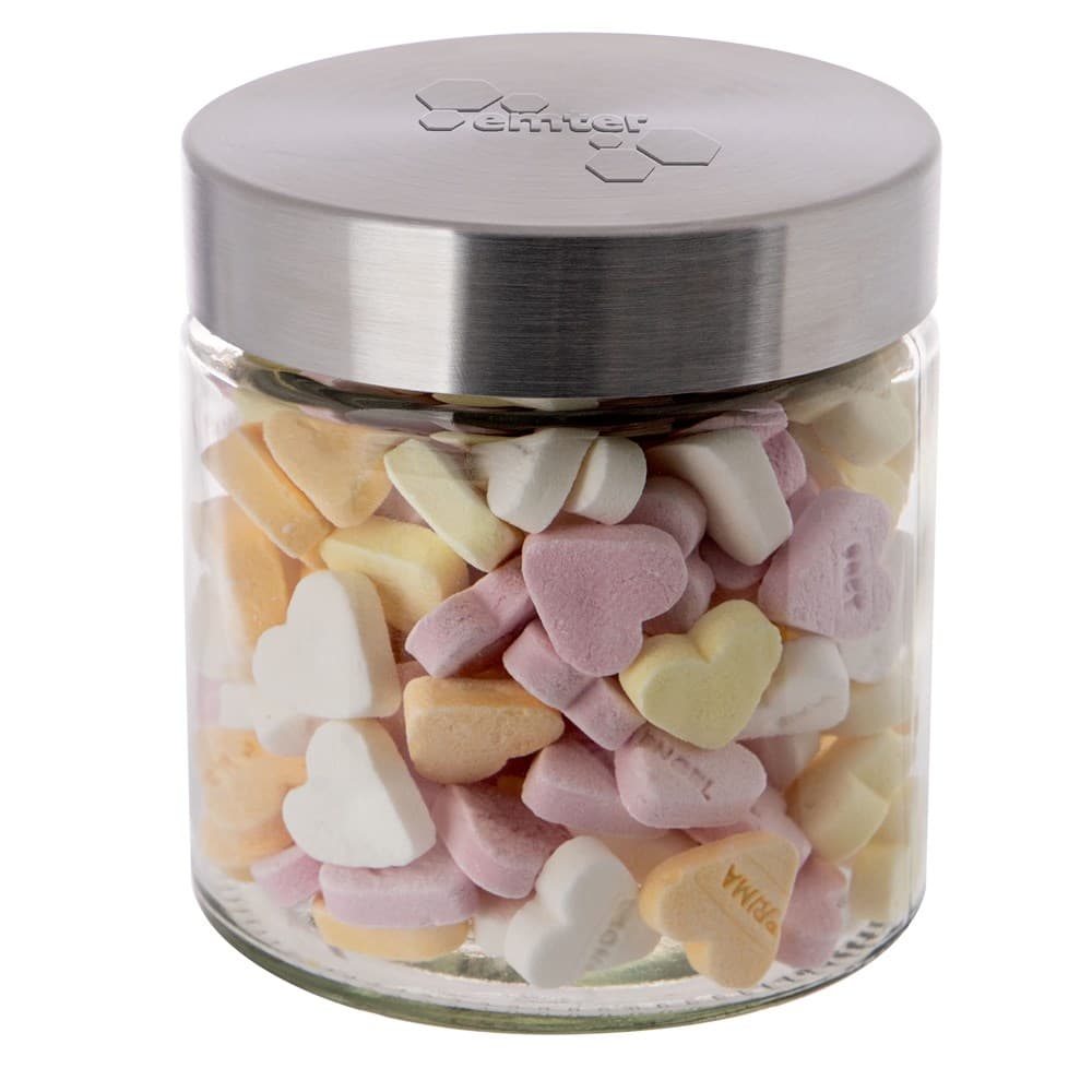 Glazen pot embossing