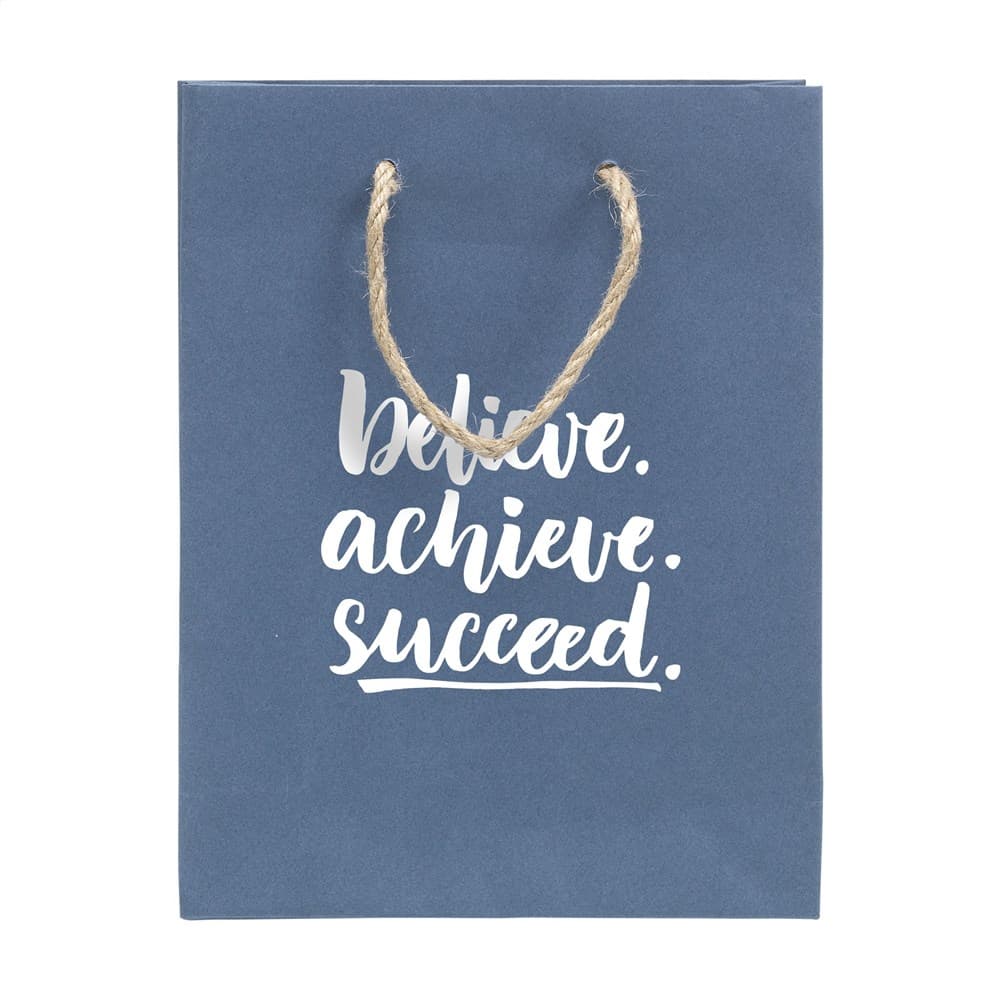 Leaf It Bag gerecycled met jeansvezels (180 g/m²) S