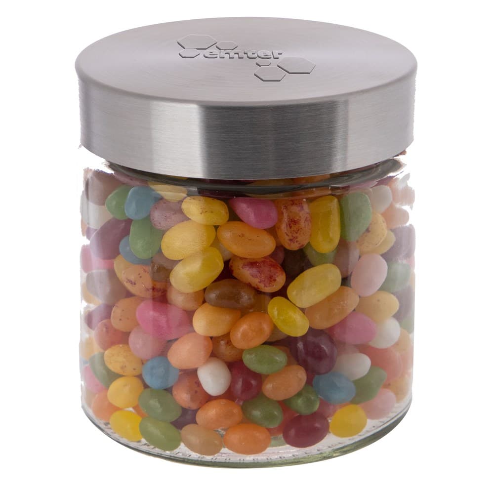 Glazen pot embossing