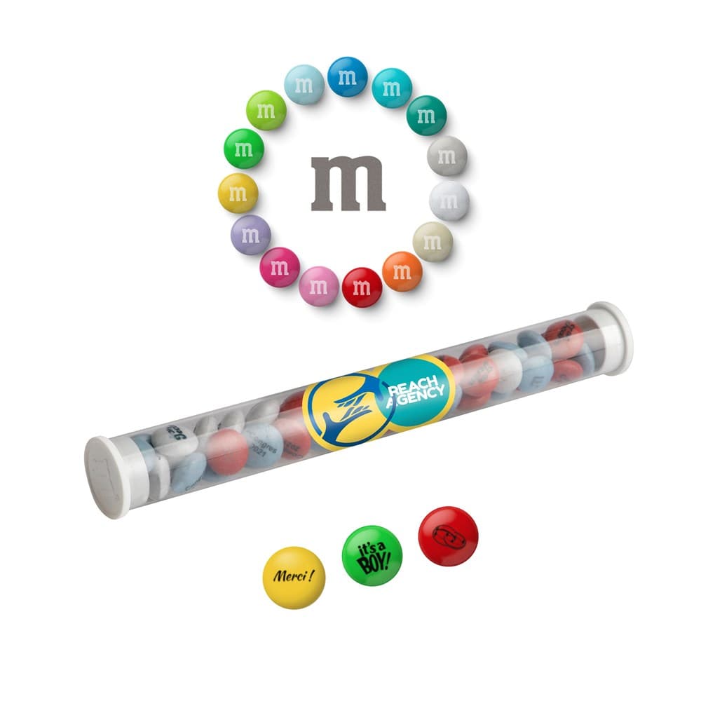 Koker bedrukte M&M's