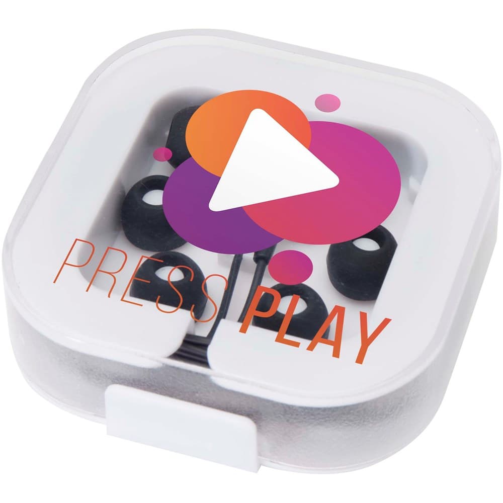 Dofida bedrade Type-C oordopjes met opbergdoos van gerecycled plastic