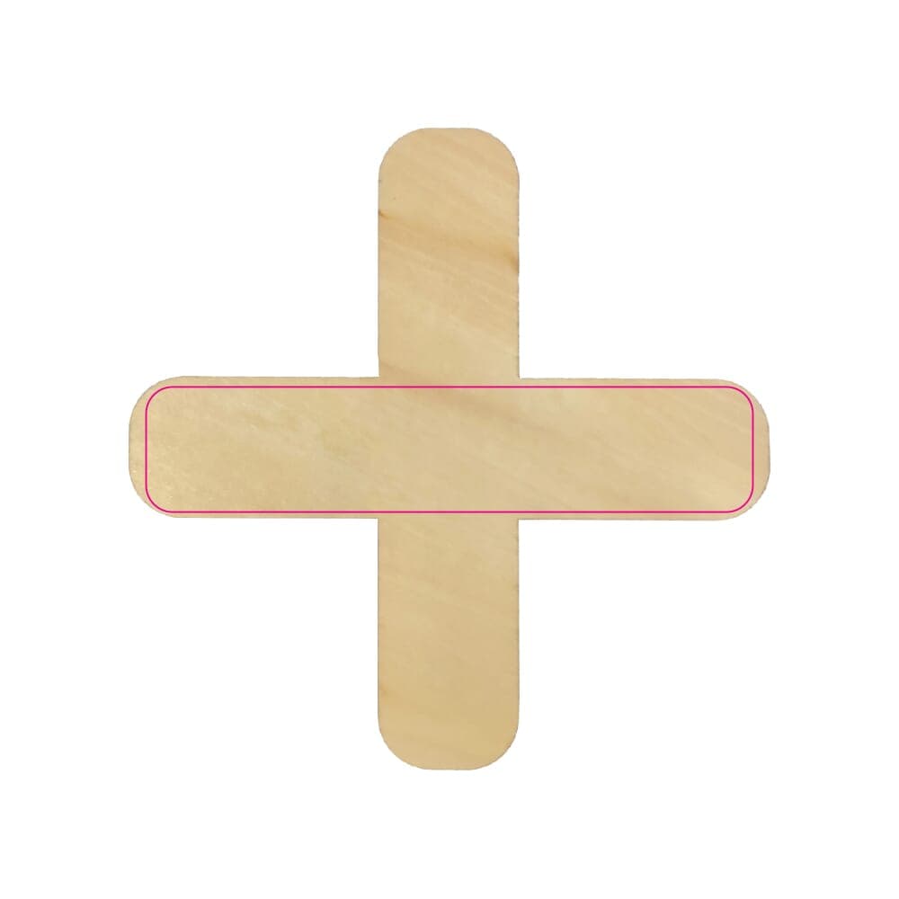 InSideOut Reuze Boter-kaas-en-eieren Hout / Hout