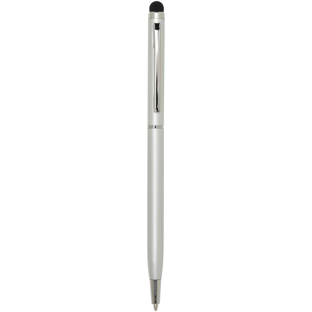 Ore aluminium balpen met stylus (blauwe inkt)