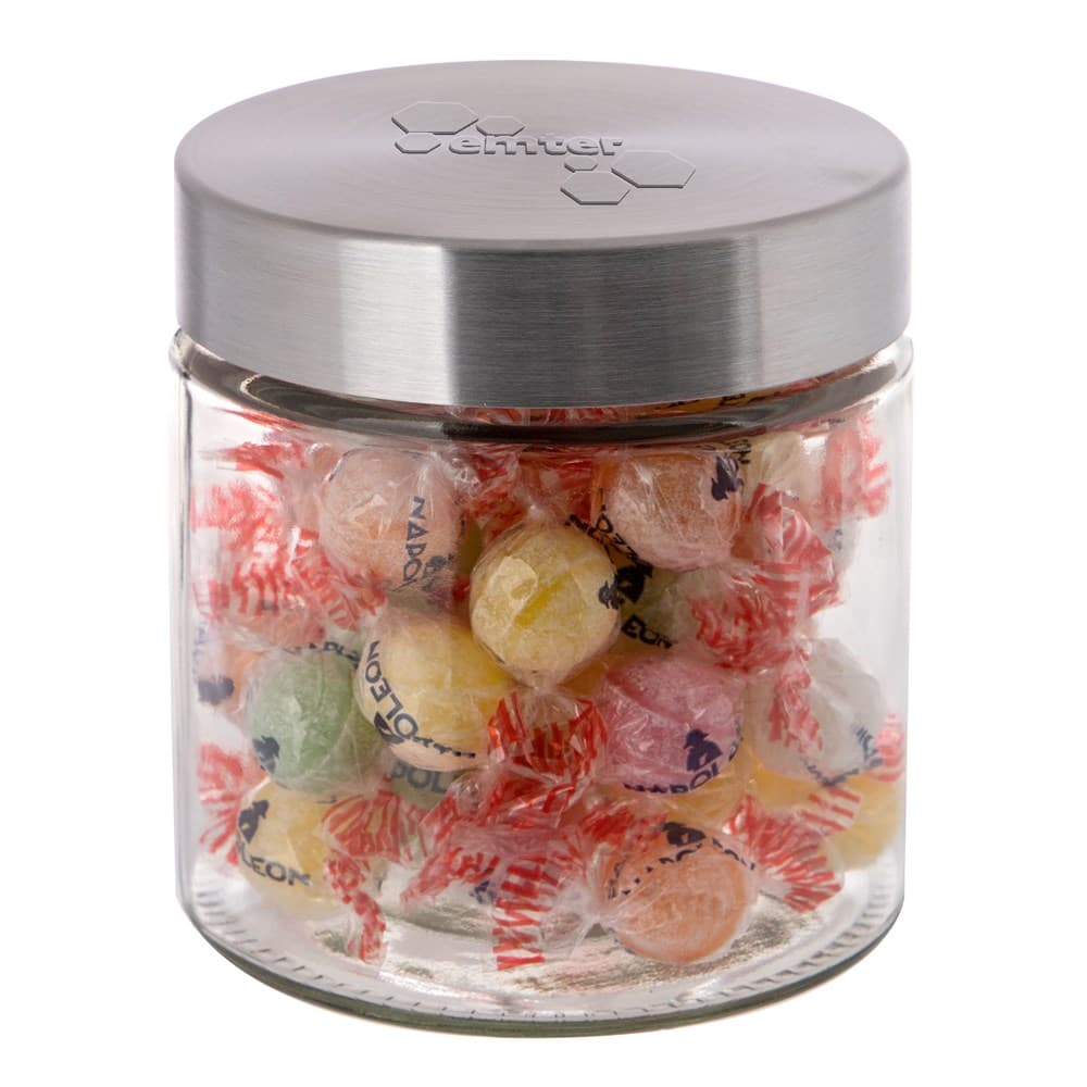 Glazen pot embossing