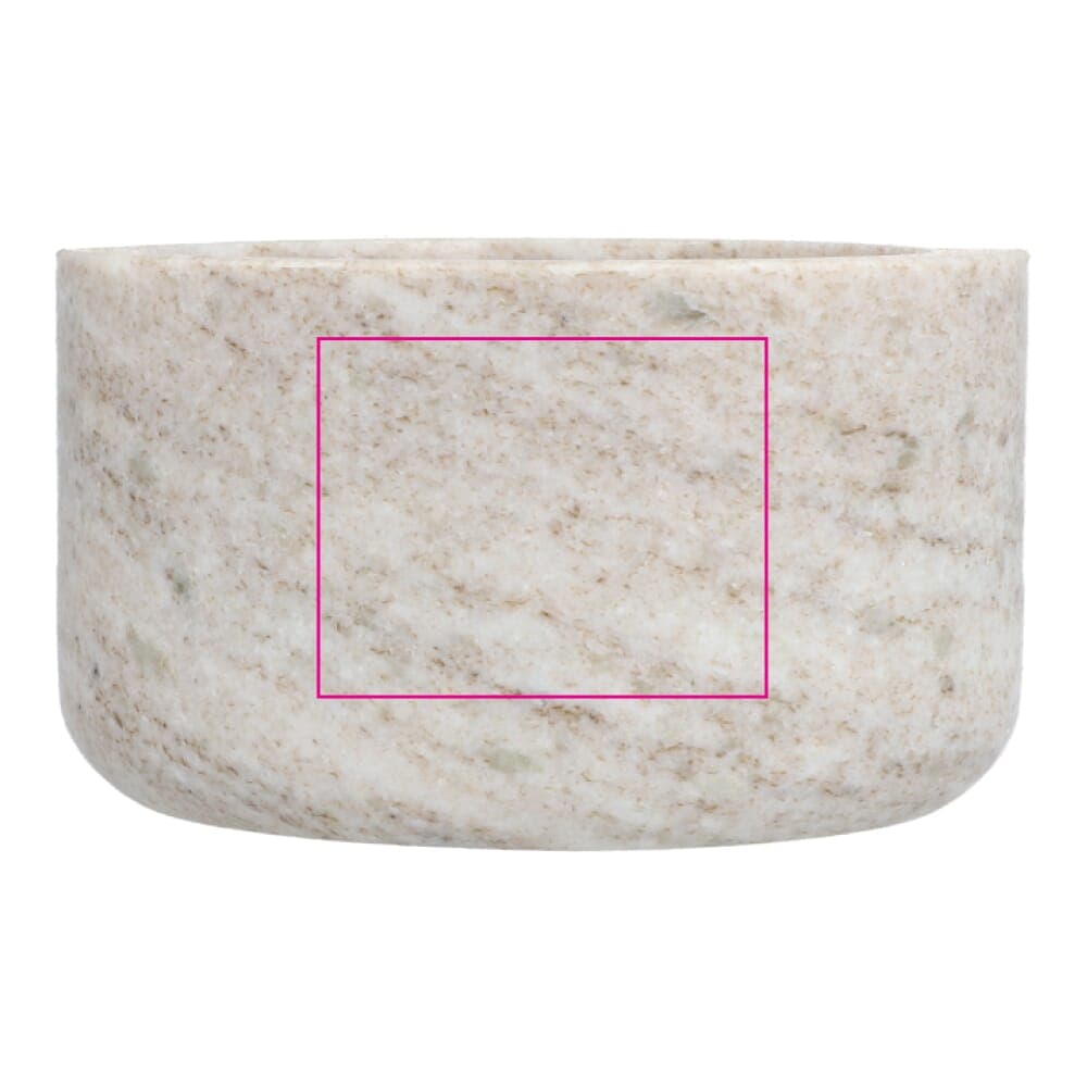 Sagaform Sten vijzel van travertijnmarmer Beige