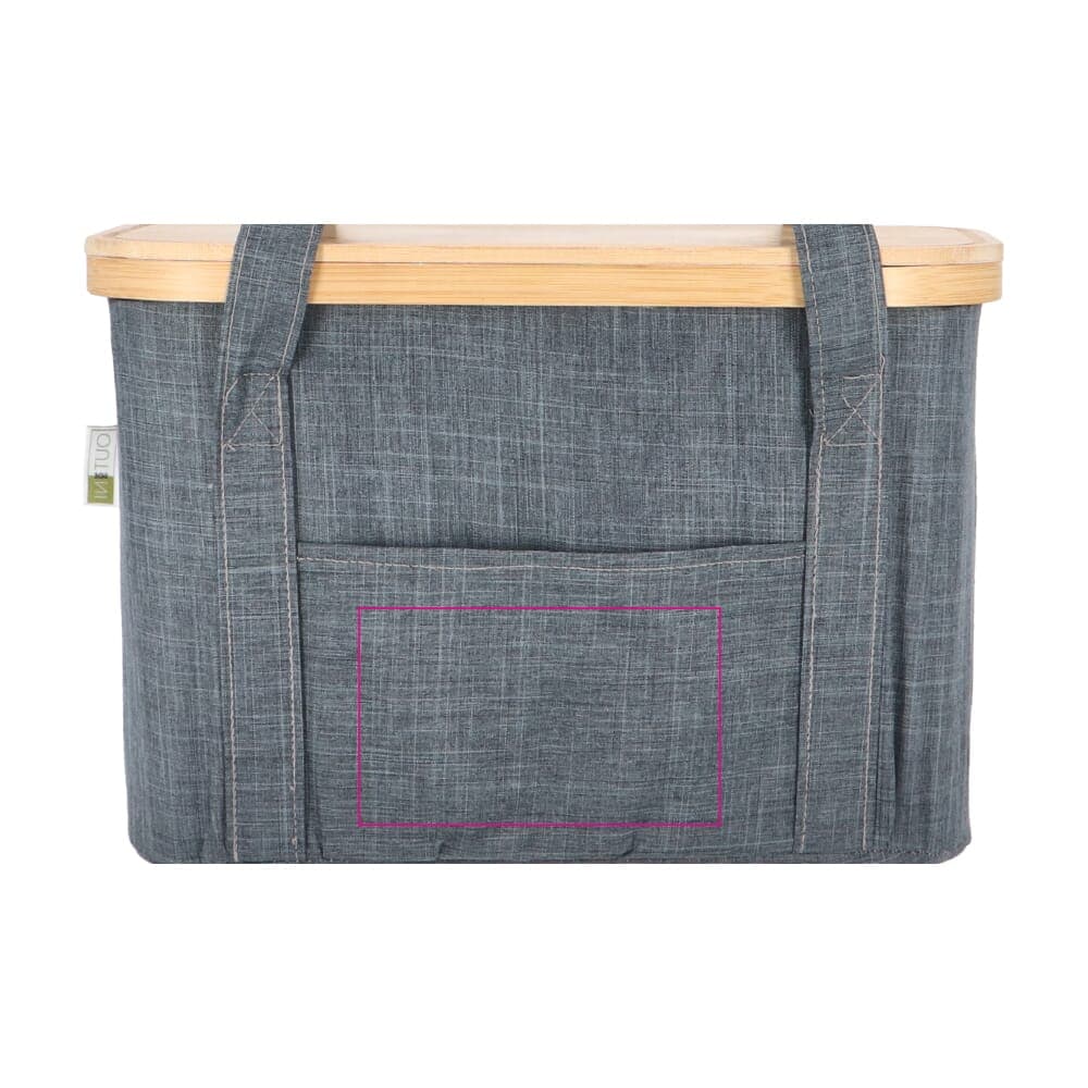 InSideOut Opvouwbare (koel) mand Sogne 38 x 26 x 25cm rPET Olijfgroen