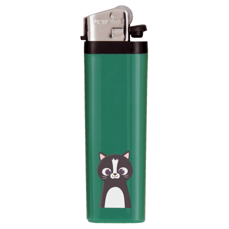 bedrukte aansteker M3L groen