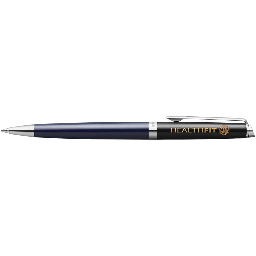 Waterman Hemisphere balpen met kleurblokken en palladium afwerking (blauwe inkt)