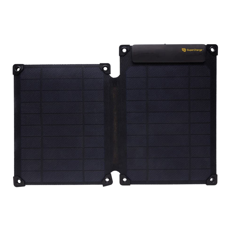Solarpulse gerecycled plastic draagbaar solar panel 10W