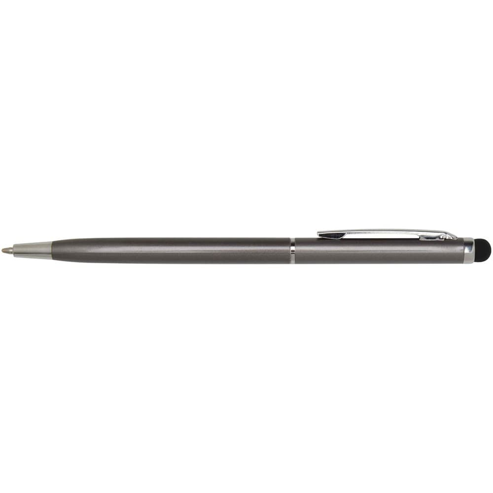 Ore aluminium balpen met stylus (blauwe inkt)
