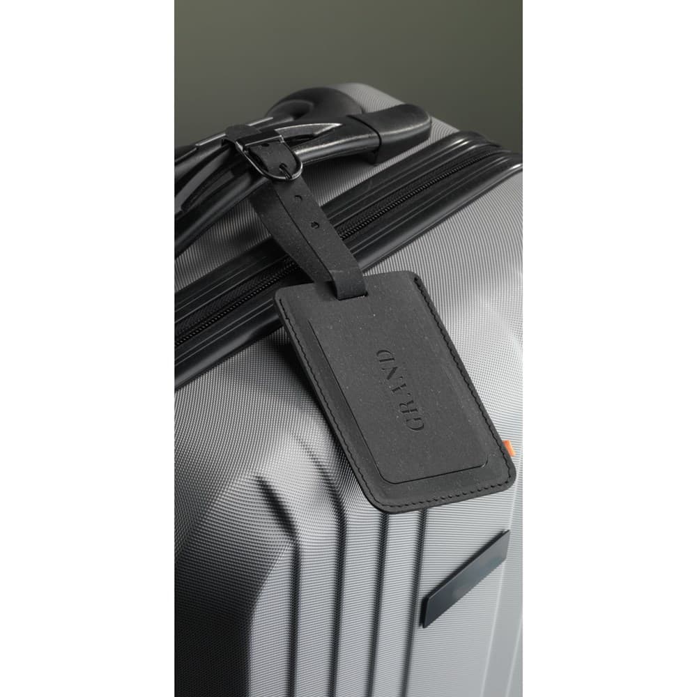 Recycled Leather Luggage Tag bagagelabel Recycled Leather Luggage Tag bagagelabel