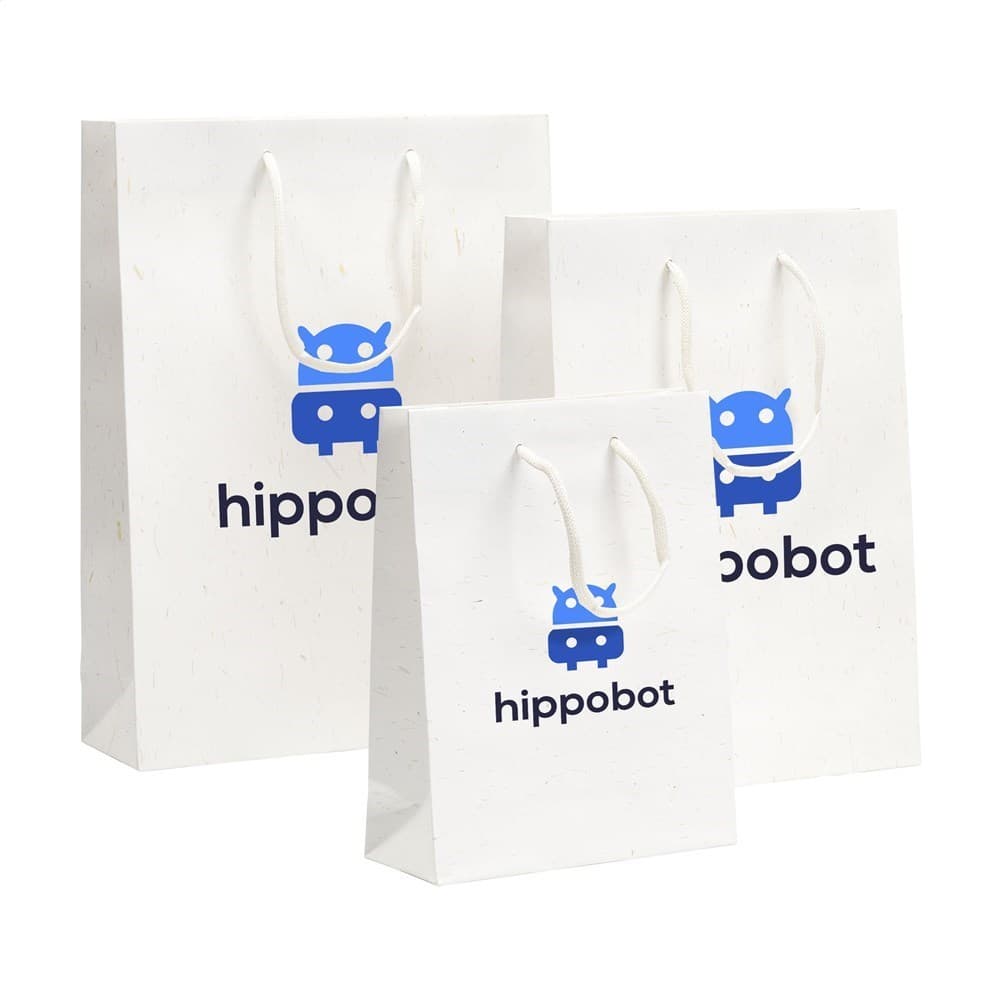 Leaf It Bag gerecycled met strovezels (180 g/m²) S