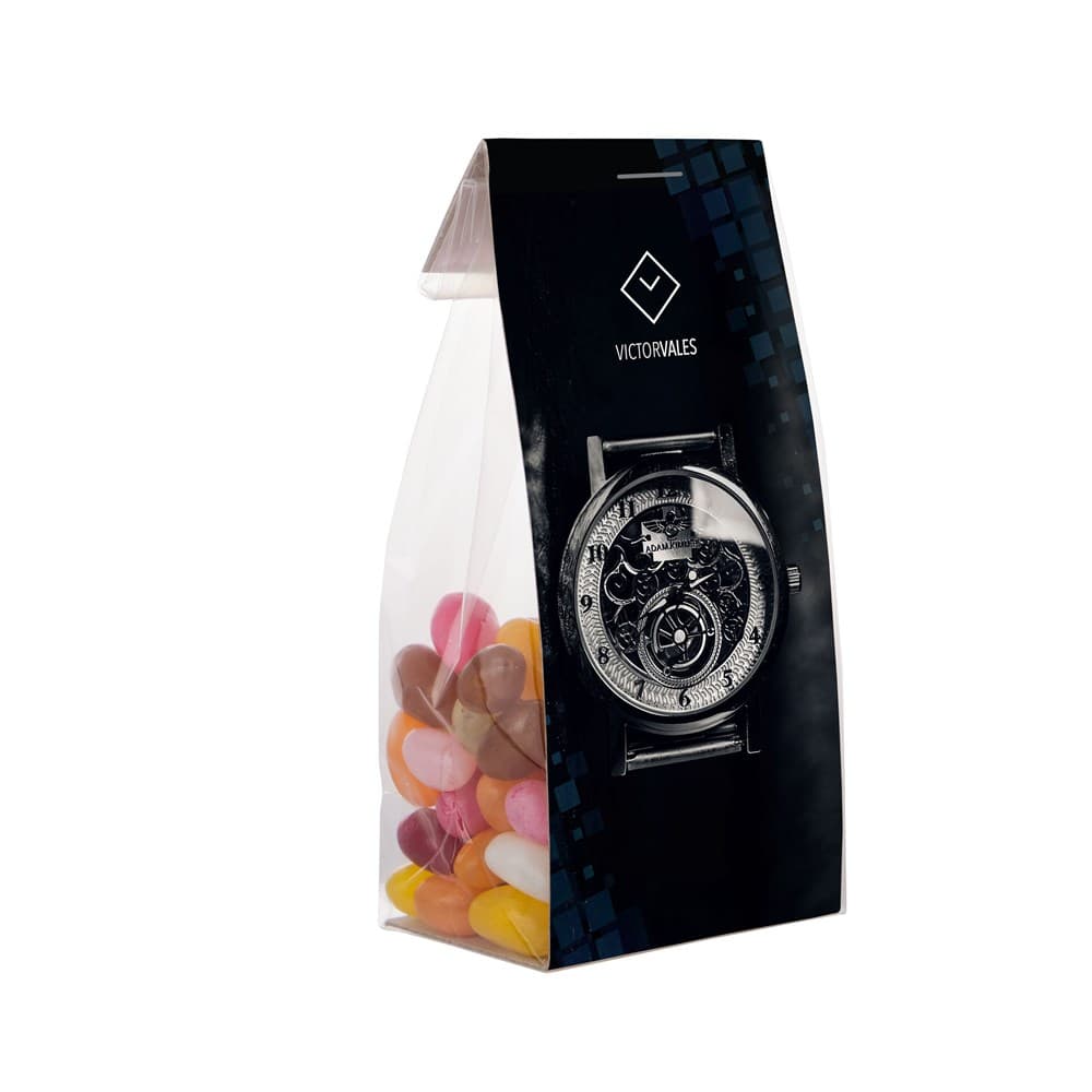 Blokzakje kaart 150 gram snoep