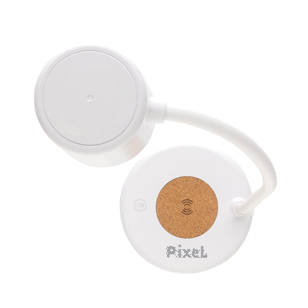 Zenara RCS 15W draadloze bureaulamp van gerecycled plastic