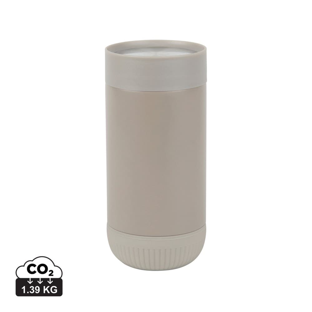 VINGA Erie RCS recycled RVS push mug 350 ML VINGA Erie RCS recycled RVS push mug 350 ML