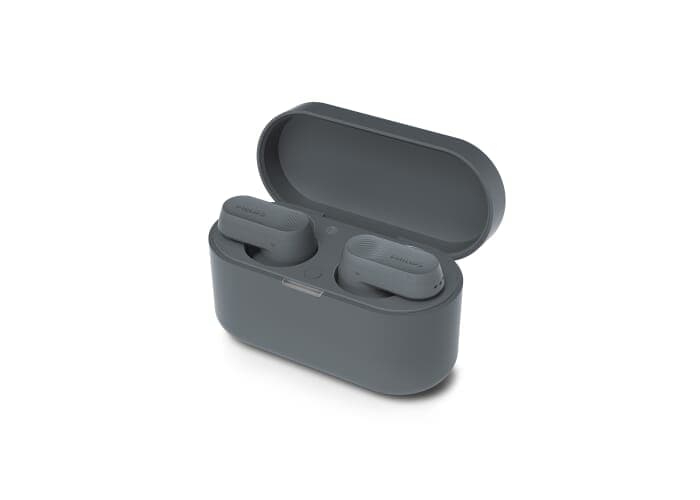 TAT3509| Philips TWS earphones with Noise Canceling Pro met tot 24 uur speeltijd Donker Grijs