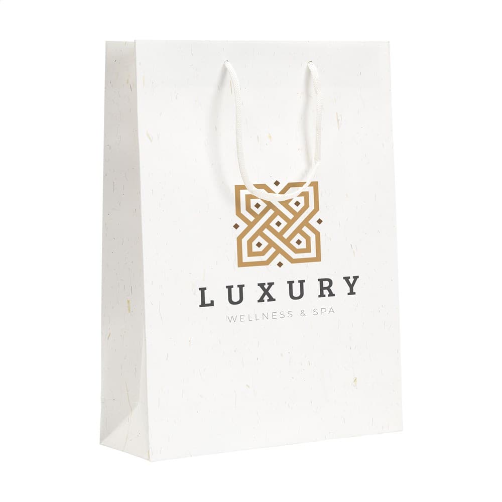 Leaf It Bag gerecycled met strovezels (180 g/m²) L