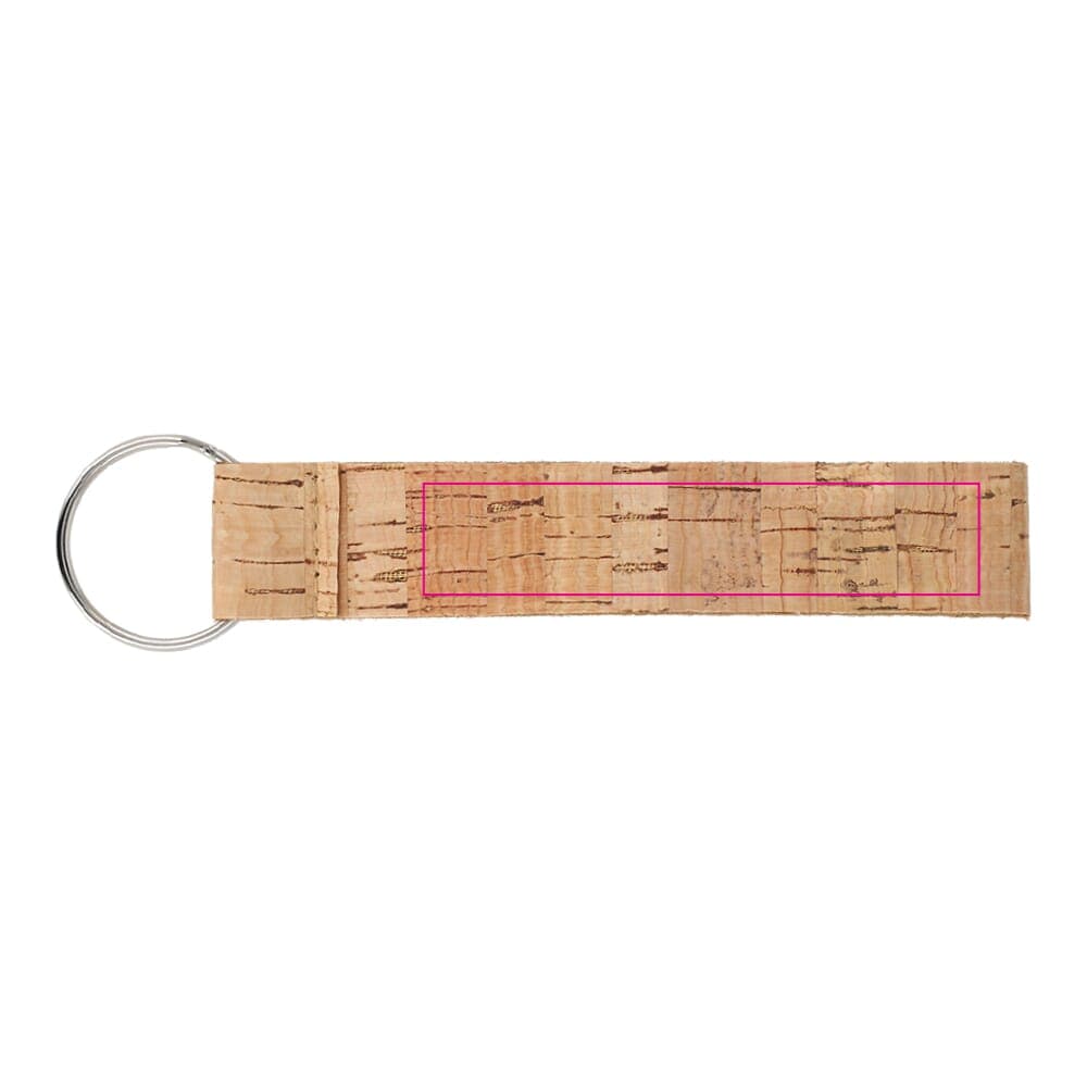 Kurken polsband met sleutelhanger Natuur