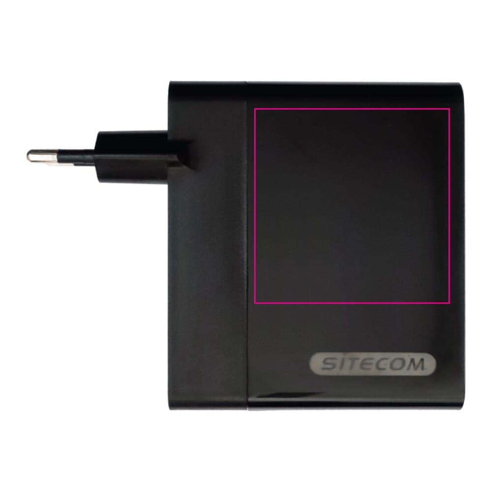 CH-1003 140W GaN Power Delivery Wall Charger Zwart
