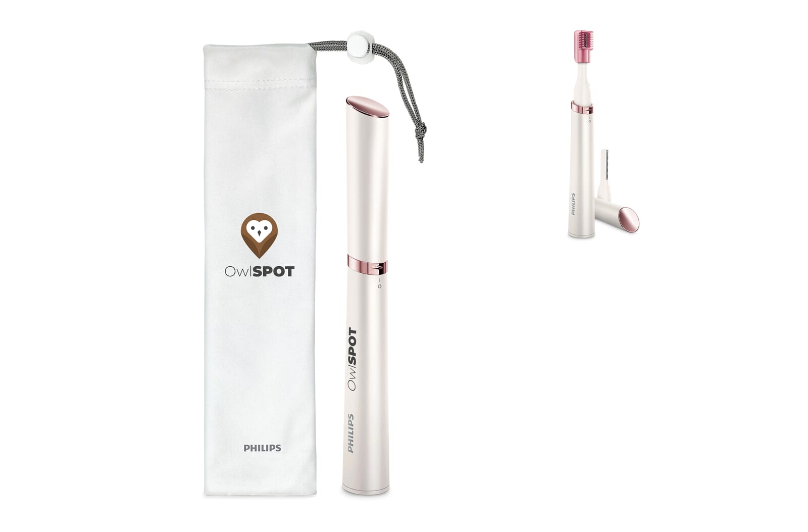 HP6393|Philips Pen precisietrimmer voor bijwerken lichaam- en gezichtsthaar  Wit