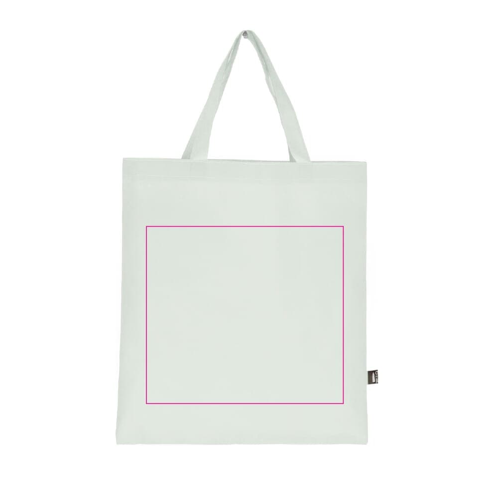 R-PET Draagtas non-woven korte handvatten 38 x 42cm 75g/m² Donkerblauw